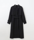 自由区 S 【カタログ掲載・Premium Collection】ウーステッドリバー トレンチコート