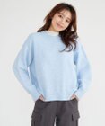 Feroux 【洗える】クルーネックニット プルオーバー