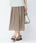 J.PRESS LADIES 【洗える】ブライトスパンボイルAタック スカート