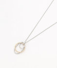 J.PRESS LADIES リングコンビ ネックレス