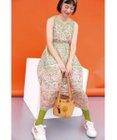 tsumori chisato SLEEP ツモリチサト ワンピース 綿100%(スカート） パッド入り ノースリーブ ロング丈 レディース UNT114 /ワコール
