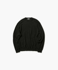 ATON NUBUCK SILK COTTON | クルーネックセーター - UNISEX