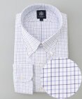 J.PRESS MEN 【KING SIZE】【PREMIUM PLEATS / 形態安定】スーピマコットンタッタソールチェック シャツ/B.D.