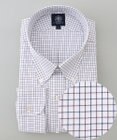J.PRESS MEN 【KING SIZE】【PREMIUM PLEATS / 形態安定】スーピマコットンタッタソールチェック シャツ/B.D.