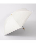 UNBILLION カシュネ cachenez / 【晴雨兼用】【日傘】 【UV カット率99.999.9％以上】PU軽量フラワー刺繍ミニ折りたたみ傘