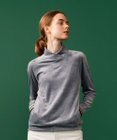 23区GOLF 今シーズンのイチオシ【WOMEN】ベロア ショールモックネック