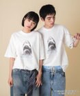 WEGO 【新柄追加/JAWS/ユニセックス着用ITEM/SMLサイズ展開】JAWSグラフィックT（S）
