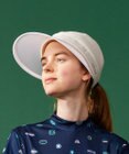 23区GOLF NEW素材NEWカラーで登場【WOMEN】【UVケア】２ＷＡＹ バイザー