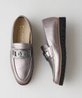 Dominic3 スニーカーソール チェーンモチーフローファー