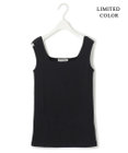 ICB 【新色追加・WEB限定カラーあり・洗える】ブロードステッチリブ タンクトップ