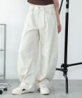 WEGO ワイドカーブスウィッチングパンツ
