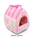 Mother garden マザーガーデン とことこおさんぽシリーズ わんちゃん ハウス 《ピンク》