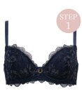 BRADELIS New York 【BRADELIS New York / 育乳補整ブラ・STEP1 集める】ジャスミンステップ1ブラ25A2