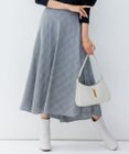 23区 L ポリエステルウール チェック スカート
