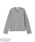 Green Parks GREENWICH POLO CLUB(TM)ケーブル襟付ニットカーディガン