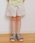 ANY KIDS 裾 スカラップ ショートパンツ
