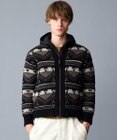 JOSEPH ABBOUD MOUNTAIN 【ペルー素材使用】ハイランドウール カウチン ジップ ニット