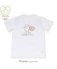 Mother garden しろたん Tシャツ 半袖 《ここから先はぼくを通してください柄》 白色　S/M/L/XL レディース メンズ ユニセックス 男女兼用 半袖 あざらし アザラシ かわいい キャラクター マザーガーデン #しろたんＴシャツ2021 父の日ギフト