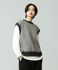 J.PRESS YORK STREET 【WOMEN】ANTI PILLING  JACQUARD ベスト