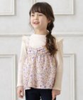 ANY KIDS 花柄キャミセット 長袖 Tシャツ