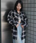 WEGO チェックBIGネルシャツ