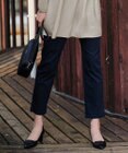Tiaclasse 【新色追加・洗える】アンクルテーパードパンツ