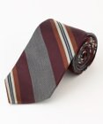 J.PRESS MEN 【J.PRESS SPUN SILK COLLECTION】レジメンタルネクタイ