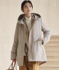 23区 S 【一部店舗限定/滝沢眞規子さん着用/撥水加工】ミリタリー フーデット ダウンコート