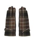 UNBILLION カシュネ cache nez / ビット金具付きチェック手袋