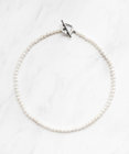 TOCCA OPEN CLOVER PEARL NECKLACE 淡水パール 2WAYネックレス