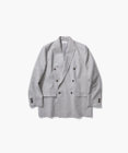 ATON LINEN WOOL TWILL | ダブルジャケット