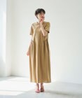 #Newans 【洗える】コクーンシルエットロングワンピース