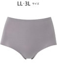 Wing ショーツ やさしい肌あたり ズレ上がりにくい しめつけにくい 【綿の贅沢 フラットショーツ】 はきこみ丈ふかめ 3Lまで対応 大きいサイズ EC3100 ウイング／ワコール