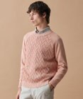 JOSEPH ABBOUD 【綿100％・ジャージー素材・ストレッチ】コンパクトジャージープリントシャツ
