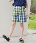組曲 KIDS 【150-160㎝】チェック ショートパンツ