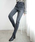WEGO ハイウエストストレッチスキニーパンツ