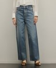 GRACE CONTINENTAL ワイドストレートデニムパンツ
