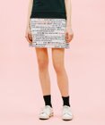 23区GOLF 【WOMEN】ロゴ総柄クールメッシュスカート