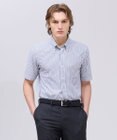 J.PRESS MEN 【吸水速乾 / 抗菌防臭 / 遮熱 / 防シワ】【J.PRESS OXFORD JERSEY】カノコインレイ半袖 シャツ / B.D.