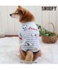 PET PARADISE 犬の服 犬 スヌーピー トレーナー 【中型犬】 ボーダー