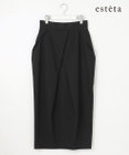 23区 L 【エステータ】コットンダブルクロス スカート