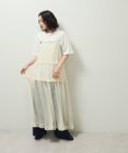 Green Parks ・Ｐｅｔｉｔ　Ｆｌｅｕｒ　シアーティアードキャミワンピ