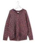 J.PRESS YORK STREET 【WOMEN】ファンシーヤーン Vネックニット