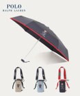 MOONBAT POLO RALPH LAUREN(ポロ ラルフローレン)FLAG BEAR 無地 5段折りたたみ傘 簡単開閉
