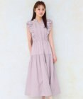 Feroux ショルダーフリルティアード ワンピース