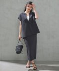 【WEB限定カラー】スゴ機能美ニット Iラインスカート