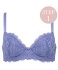 BRADELIS New York 【BRADELIS New York / 育乳補整ブラ・STEP1 集める】ジャスミンステップ1ブラ25A1 補正下着 ブラジャー
