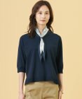 J.PRESS LADIES L 【2WAY・シーンレスに活躍】SCARF KNIT Vネック ニット