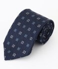 J.PRESS MEN ライトウェイトウールシルク 小紋柄ネクタイ