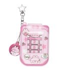 WEGO 【痛バ＆推し活グッズ】チャーム付きゆるアニマルガラケーカードホルダーキーホルダー